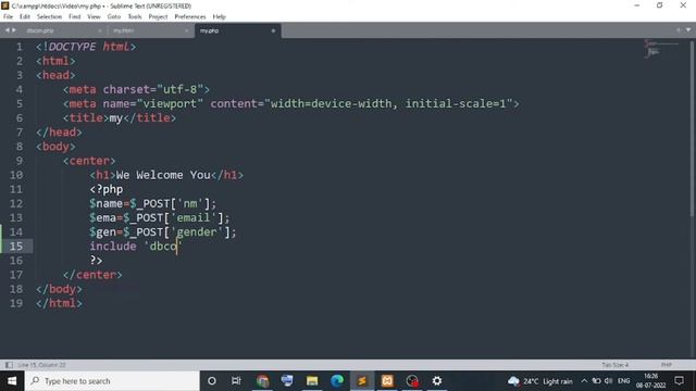 How to insert records in localhost ? смотреть онлайн