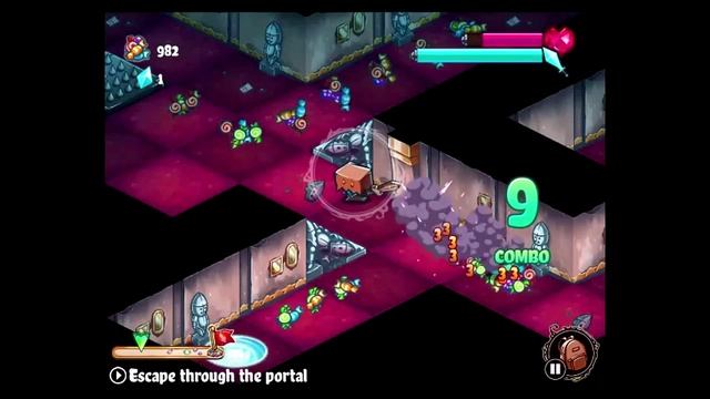 Slashy Hero (By Kongregate) - iOS / Android - Gameplay Video смотреть онлайн