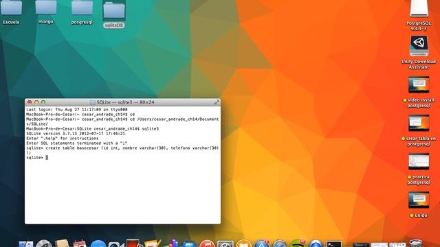 sqlite mac смотреть онлайн