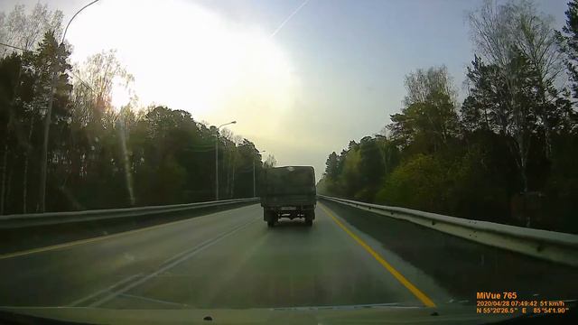 #4. Из Топок в Кемерово по трассе Р-255 смотреть онлайн