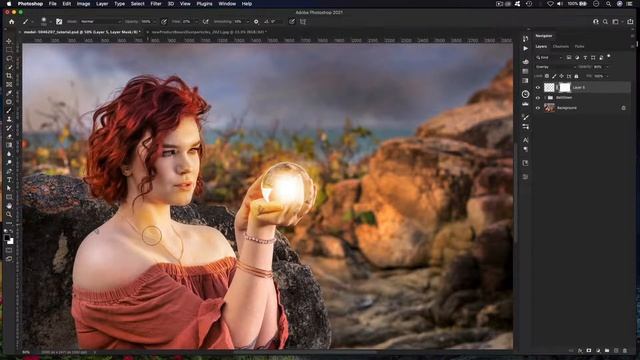 Photoshop Tutorial | How to Create a Magical Glowing Ball смотреть онлайн