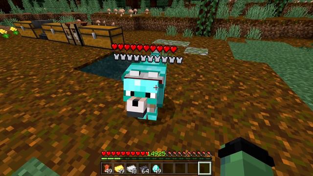 How to Make WOLF ARMOR in Minecraft! смотреть онлайн