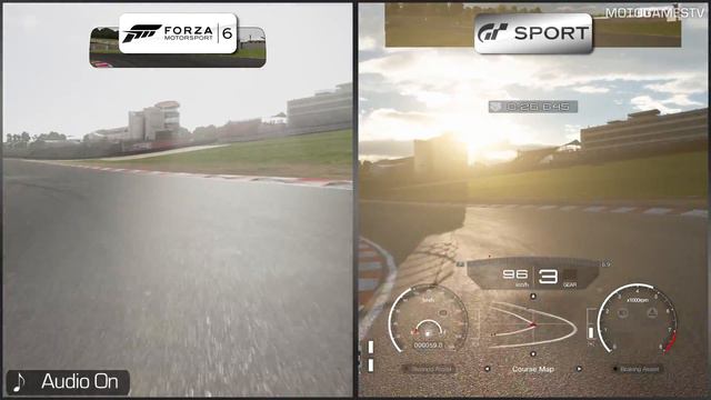 Forza Motorsport 6 vs Gran Turismo Sport Beta - Hyundai Genesis Coupe at Brands Hatch Indy смотреть онлайн