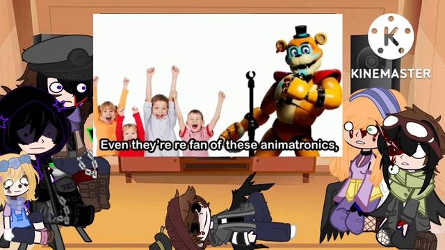 Aftons react to " FNAF Ruin : The Sequel (Animation) " //ORIGINAL// Cz. Eng. смотреть онлайн