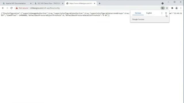 Lesson6: Using the NiFi API смотреть онлайн
