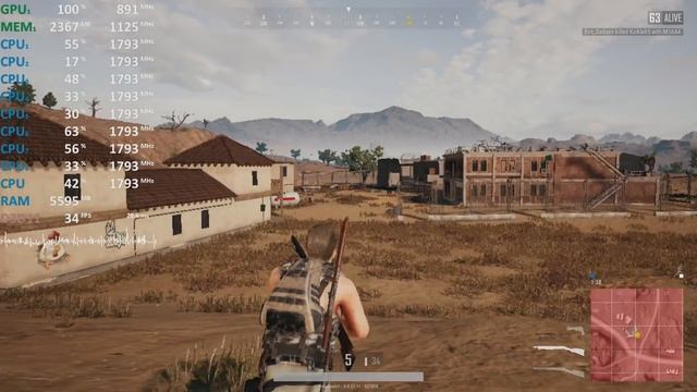 Radeon 530 4GB GDDR5 Test - PUBG - Gameplay Benchmark