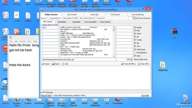 How get maillist fresh from SqlDumper v8.5 смотреть онлайн