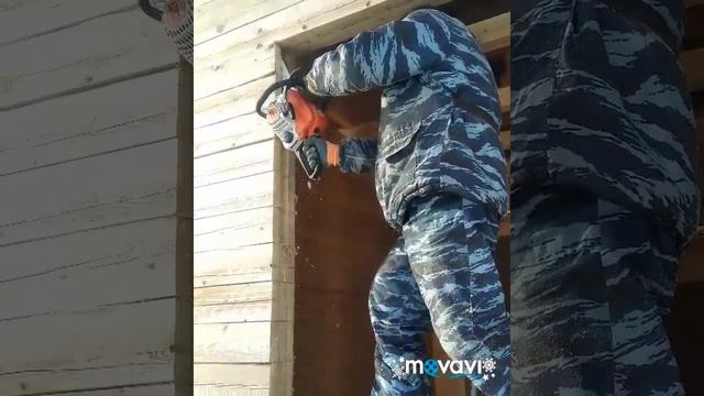 Как мы пилили окосячку и ровняли межкомнатные стены. смотреть онлайн