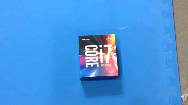 Intel i7 6700k LGA 1151 skylake processor Unboxing BX80662I76700K смотреть онлайн