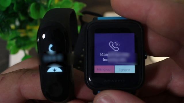 Xiaomi Mi Band 3 / AmazFit Bip ► имя звонящего, как активировать? смотреть онлайн