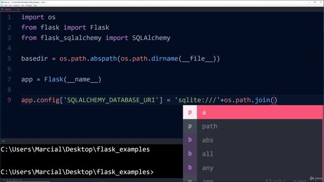 Python and Flask Bootcamp: Create Websites using Flask! : Flask and Databases Part One смотреть онлайн