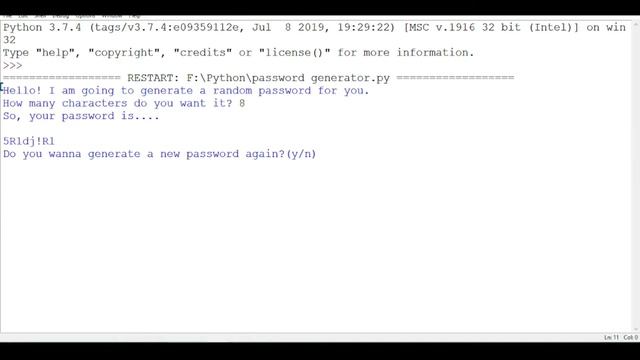 Random Password Generator - Python Program| By Planet KVSK смотреть онлайн