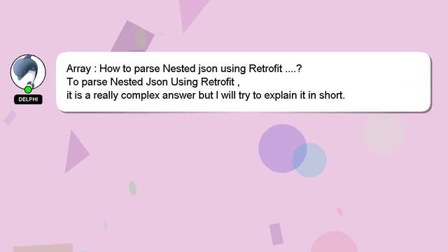 Array : How to parse Nested json using Retrofit ....? смотреть онлайн