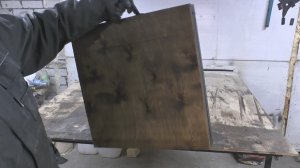 Складной туристический стол из профильной трубы