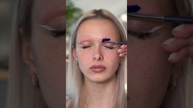 Белые брови ✨ или показатель сильных знаний в колористике! Больше в инсте - Ohh_tany