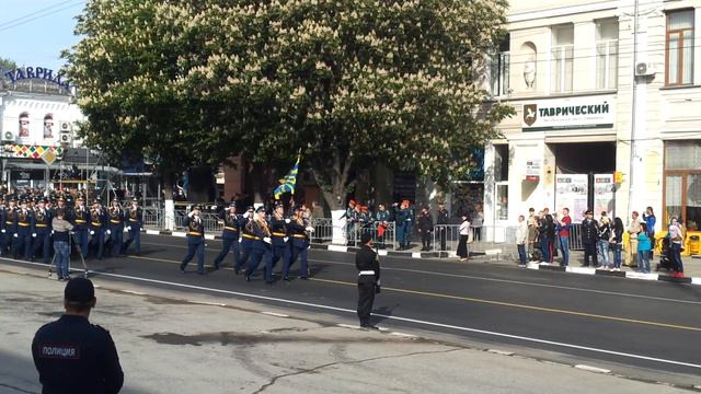 РЕПЕТИЦИЯ ПАРАДА ПОБЕДЫ В СИМФЕРОПОЛЕ 2017 ГОД смотреть онлайн