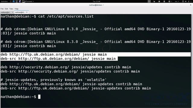073 Linux - Debian - Установка обновлений смотреть онлайн