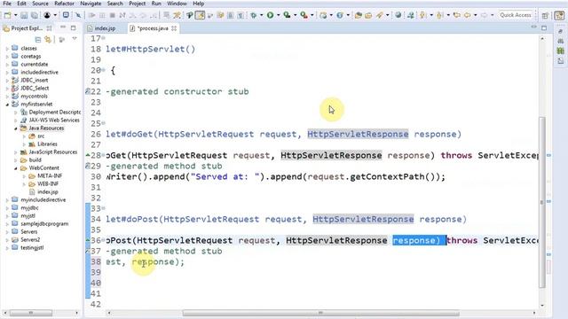 Writing your first servlet program смотреть онлайн
