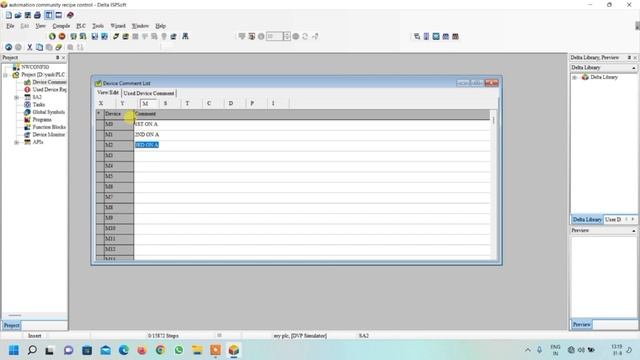 PLC Recipe Control and Batch Process - Delta ISPsoft Programming смотреть онлайн