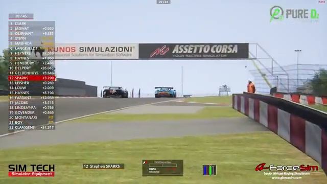 2018.2 SA simGT Series - Round 5 Division 1 at Nürburgring GP смотреть онлайн