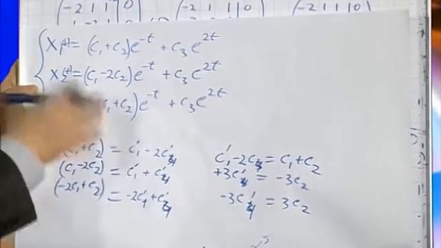 Лекция 18: Система линейных дифференциальных уравнений смотреть онлайн