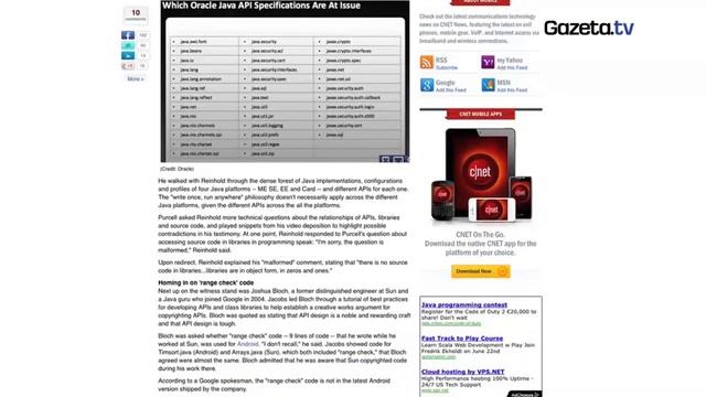 Google w tarapatach? Oracle chce odszkodowania смотреть онлайн