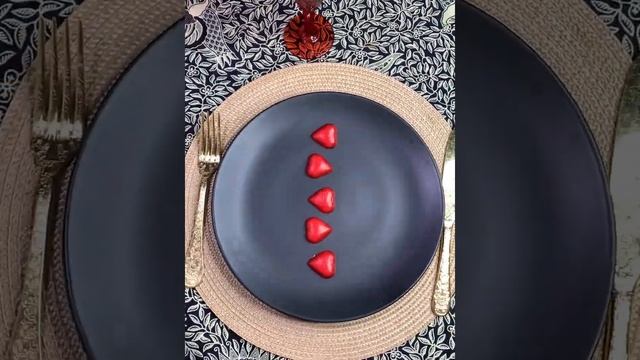 КАК УКРАСИТЬ ТАРЕЛКУ ДЛЯ РОМАНТИЧЕСКОГО ВЕЧЕРА! serving! смотреть онлайн