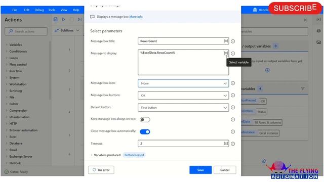 How to count rows & columns in excel spreadsheet using MS Power Automate Desktop|MS Pad Use case - смотреть онлайн
