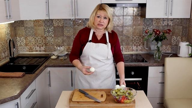 НЕОБЫЧНЫЙ САЛАТ из обычных продуктов/Очень простой рецепт/Американский картофельный салат смотреть онлайн