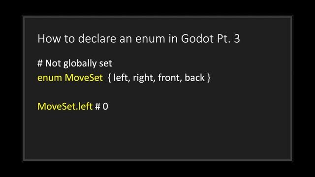 Enums | Godot GDScript Tutorial | Ep 11 смотреть онлайн