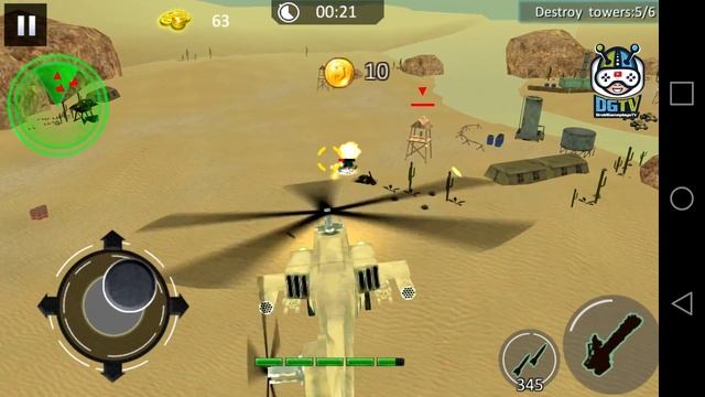 Gunship Modern Army Battle (by CallOfFun Games) Android Gameplay [HD] смотреть онлайн