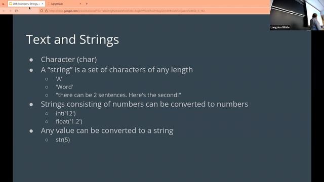 DS 100 Numbers, Strings, and Data Types смотреть онлайн