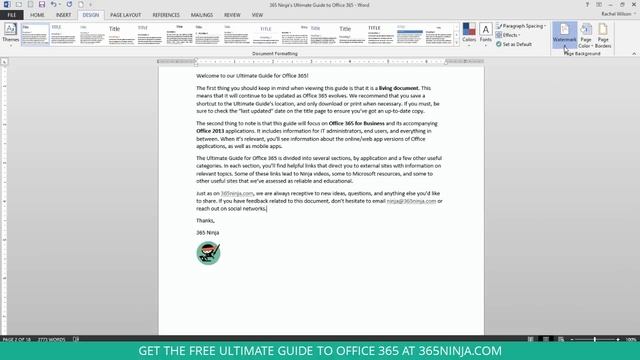 How to Add or Remove Watermarks From Word Documents смотреть онлайн