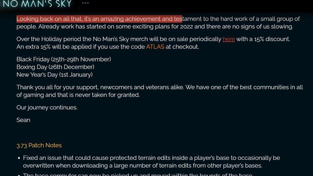 No Man's Sky Expeditions Revisited News Schedule and Patch 3.73 Notes: Reading with Bob Edition смотреть онлайн