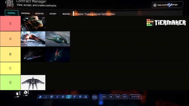 Star Citizen - Light Fighter Tier List смотреть онлайн