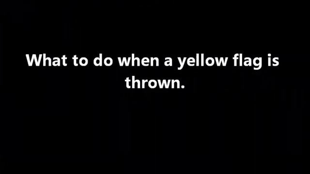 Worldwide Racing Yellow Flag Informational Video смотреть онлайн