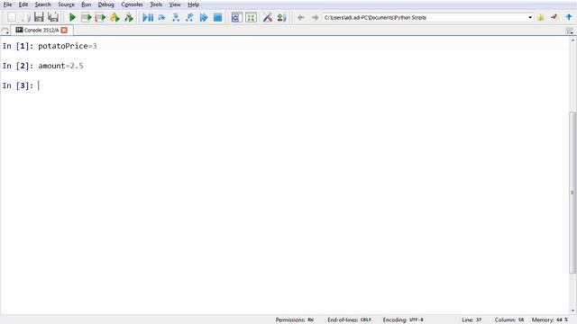 How to declare variables in Python смотреть онлайн