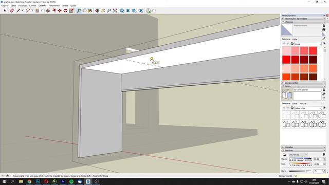 Montando uma Gráfica no Sketchup 2021 parte 2 смотреть онлайн