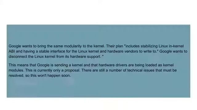 Google adds Mainline Linux Kernel support to Android смотреть онлайн