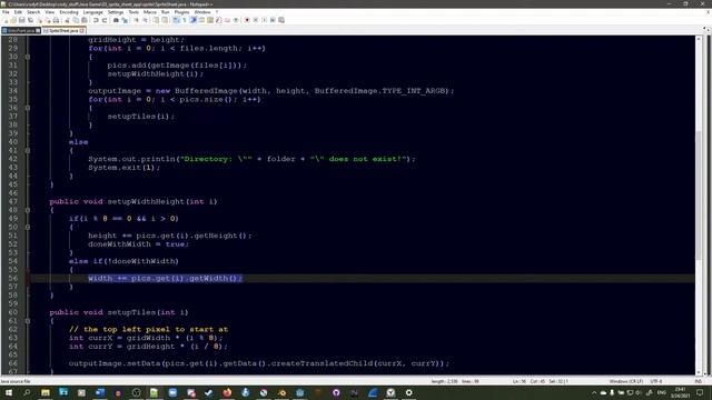 Sprite Sheet Maker In Java