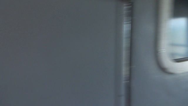 Вид из окна поезда на море в Туапсе смотреть онлайн
