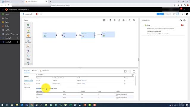 Informatica Intelligent Cloud Services (IICS) Overview, Create First Mapping Task and Taskflows смотреть онлайн