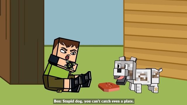 Gwen's Little Dog (Part 1) | Ben 10 Minecraft Animation #3 смотреть онлайн