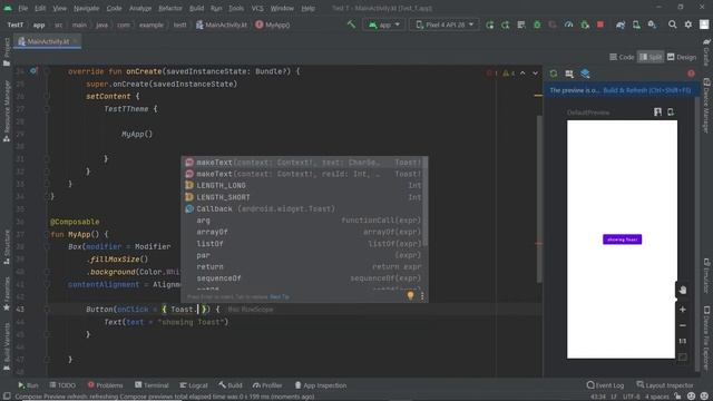 10 - Toast - Android Jetpack Compose بالعربي смотреть онлайн