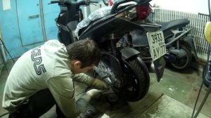 Новый Антошкин скутер. Stels Zion 150. Начало.