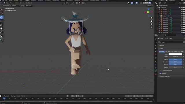 КАК СДЕЛАТЬ ПОЗИНГ В РОБЛОКС? *Blender* и *Roblox studio* смотреть онлайн