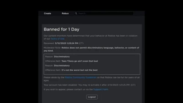 Stupid Roblox Bans | Part 3 | Roblox смотреть онлайн