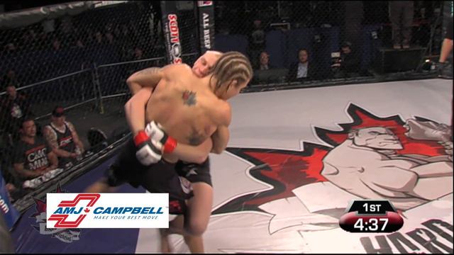 Sergej Juskevic vs Brandt Dewsbery | MMA | Hard Knocks Fighting Championship | HKFC смотреть онлайн