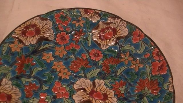 040 Моя коллекция Французского фарфора тарелка Longwy строго в коллекцию