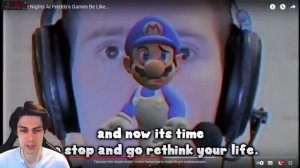 УГАР ! МАРИО В FNAF ! - SMG4： Five Nights At Freddy's Games Be Like.. Reacton - Реакция